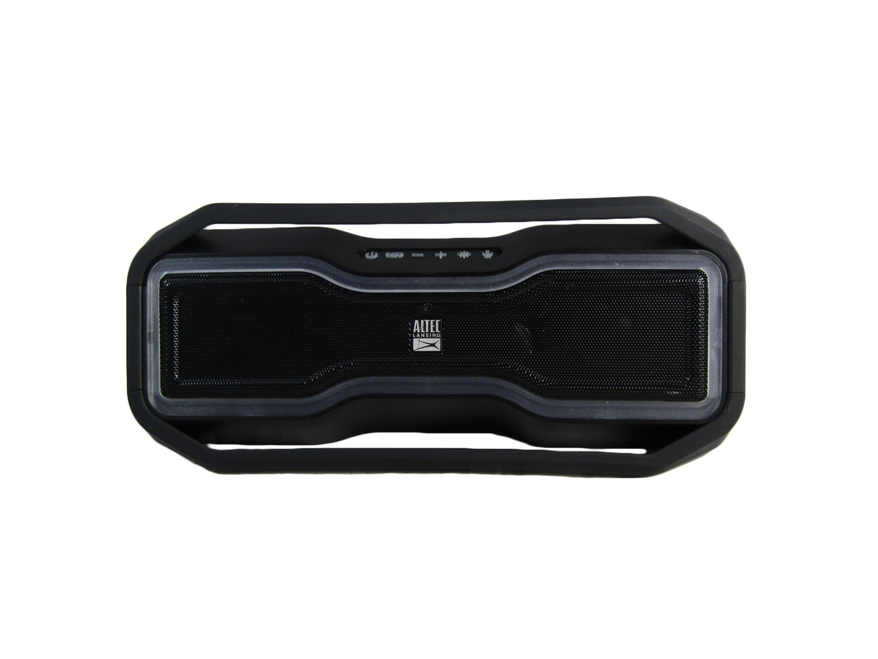 Altec Lansing - RockBox  Portable Bluetooth Speaker - Steel Gray VG