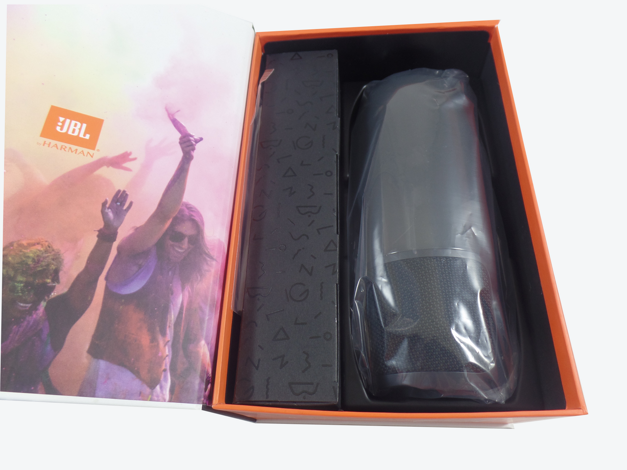 JBL - Pulse 3 Portable Bluetooth Speaker - Black LN