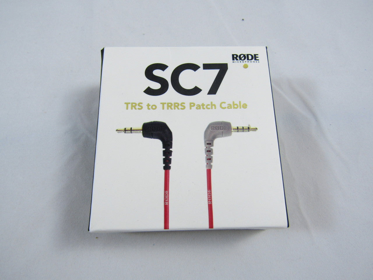 RØDE - SC7 0.55' 3.5mm TRS to TRRS Patch Cable - Red LN