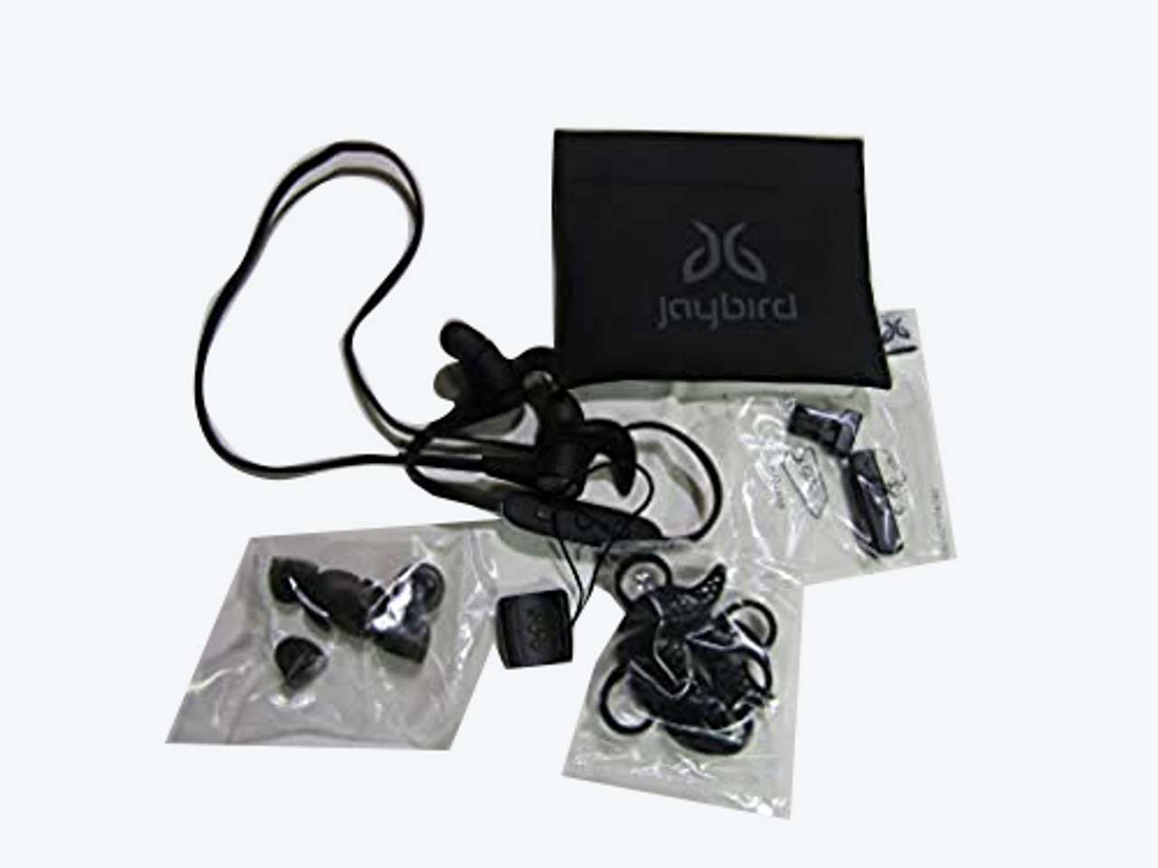 JayBird X3 Sport Bluetooth Headset for iPhone and Android – Blackout VG1