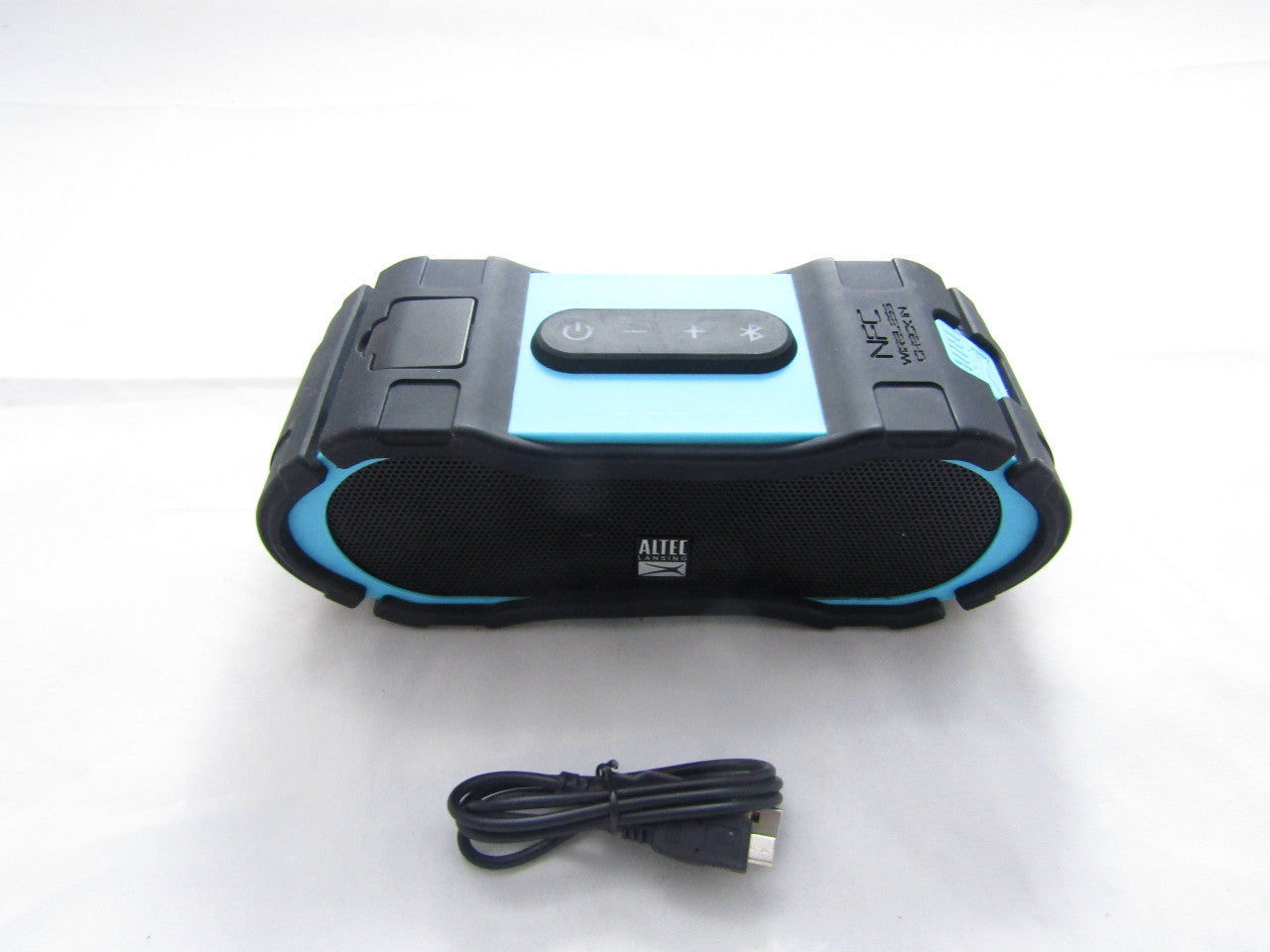 Altec Lansing - Boom Jacket II IMW579 Portable Bluetooth Speaker - Aqua blue VG