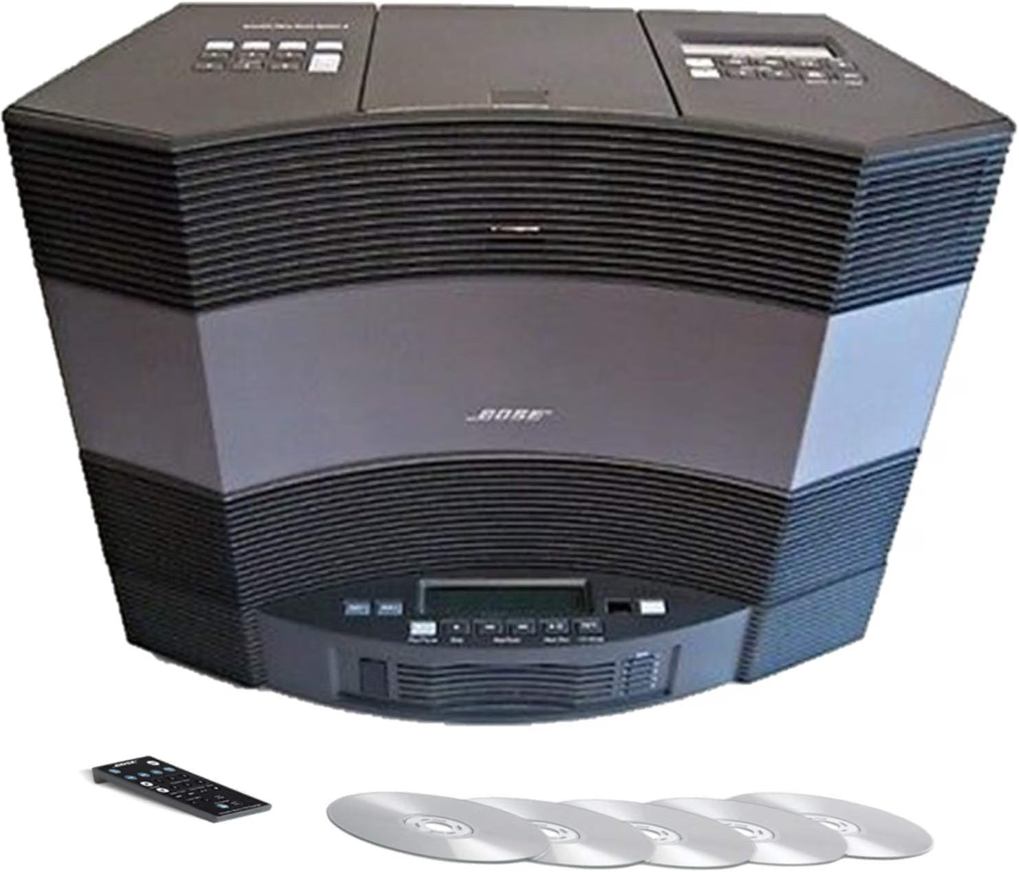 Bose Acoustic Wave Music System II 352752-1100 with 5-CD Changer – Graphite Gray, Used Very Good