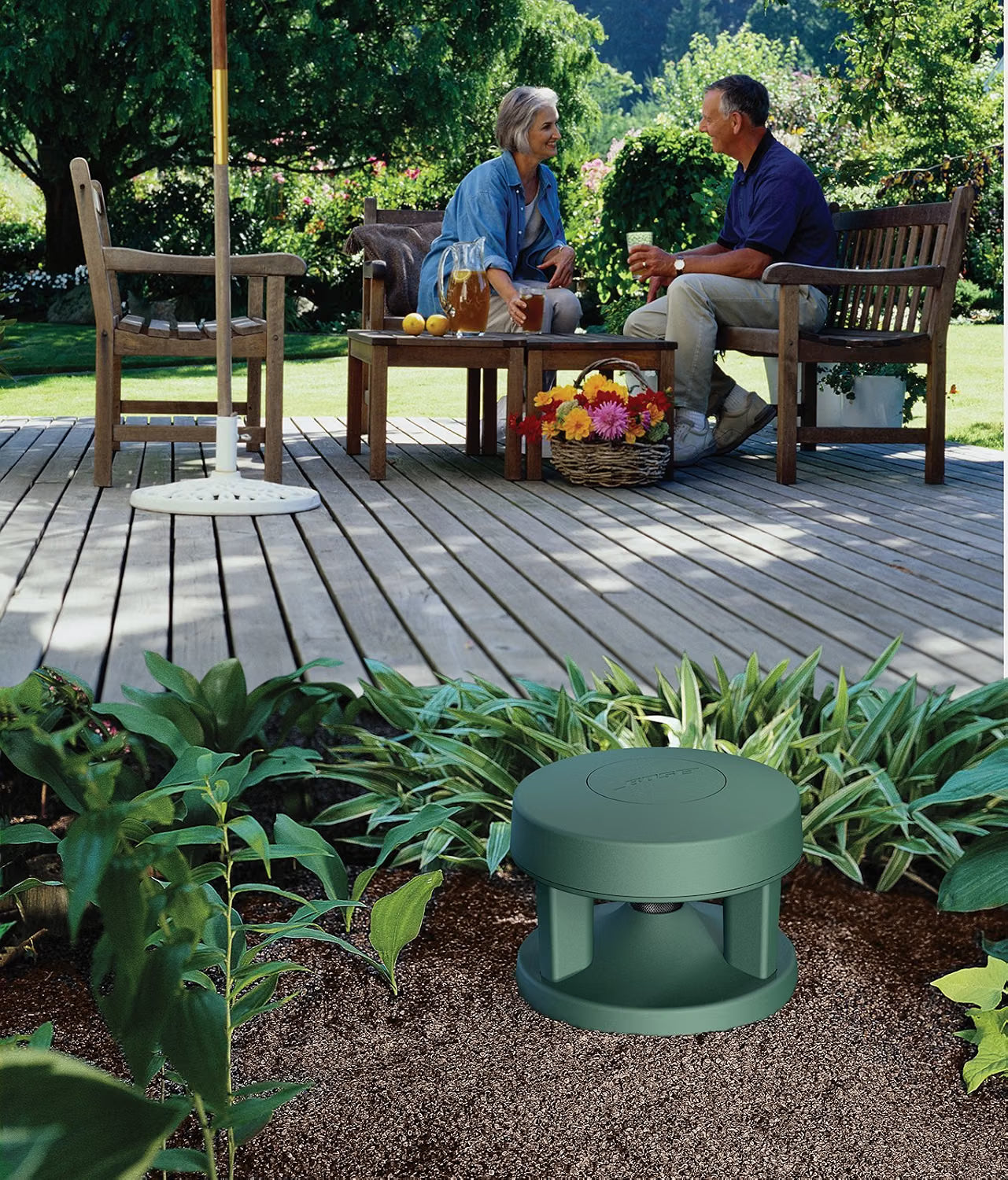 Bose Free Space 51 Environmental Outdoor Landscape Speakers Pair – Green, Used Good