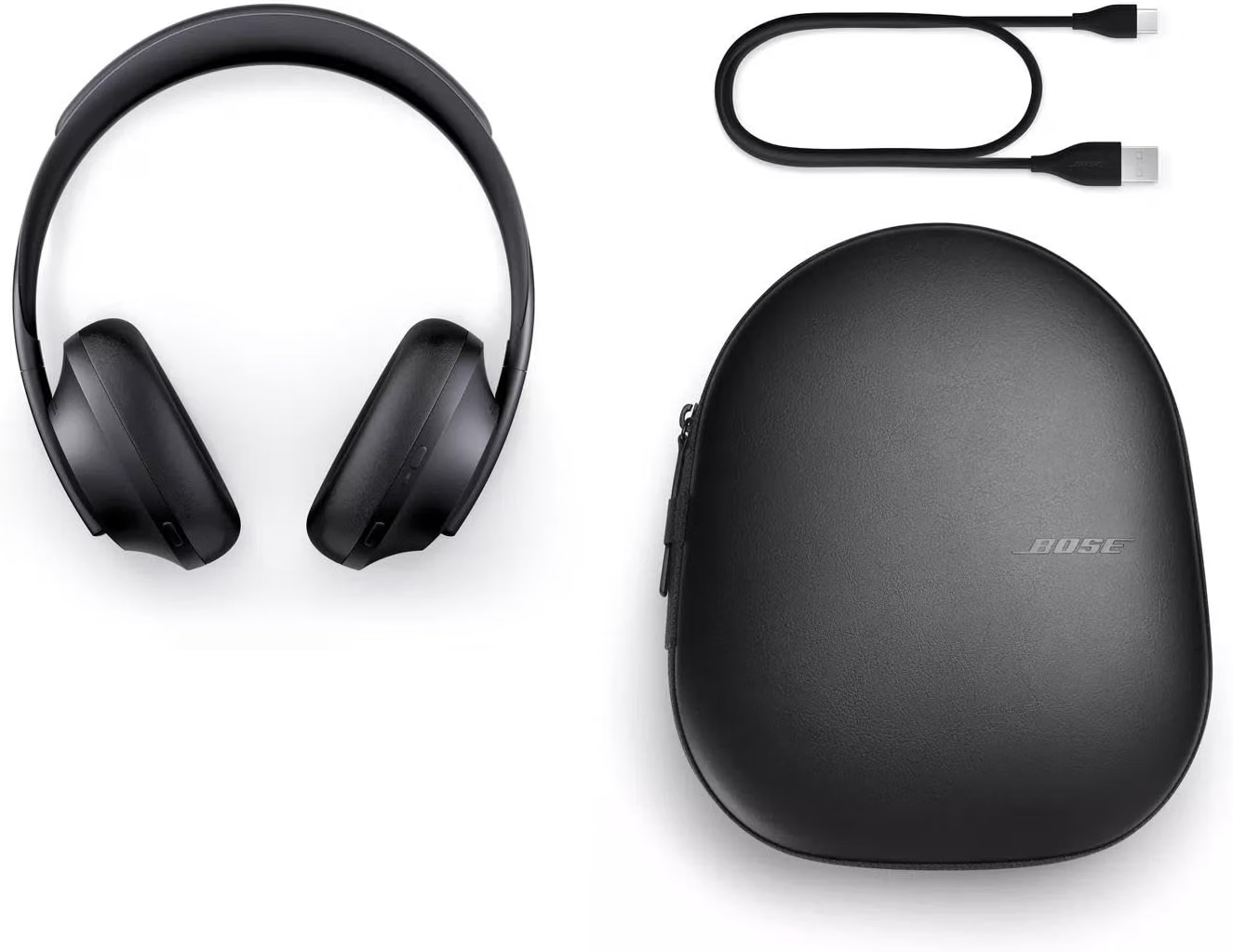 Bose Noise Cancelling Headphones 700 794297-0100 Bluetooth – Triple Black, Used Very Good