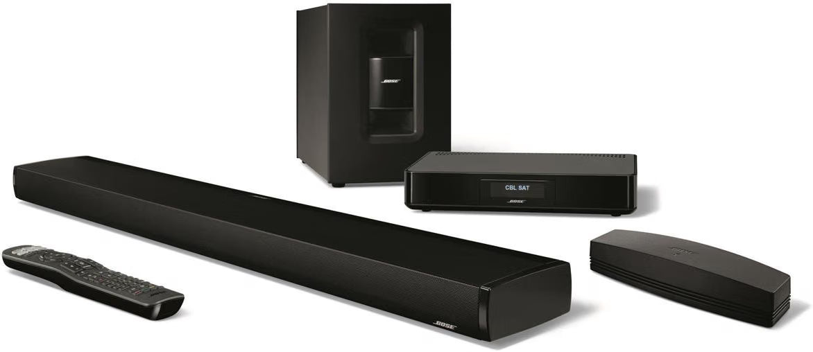 Bose SoundTouch 130 738484-1100 Black complete home theater soundbar system