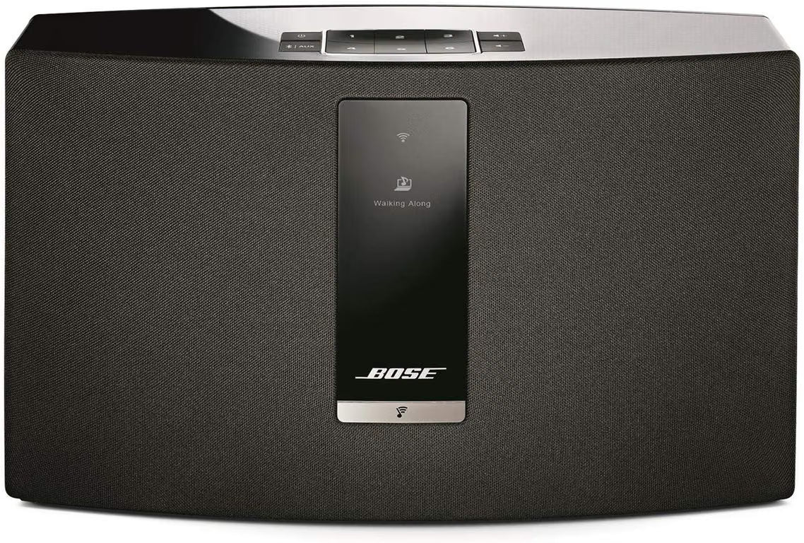 Bose SoundTouch 20 Series III Black front view with display