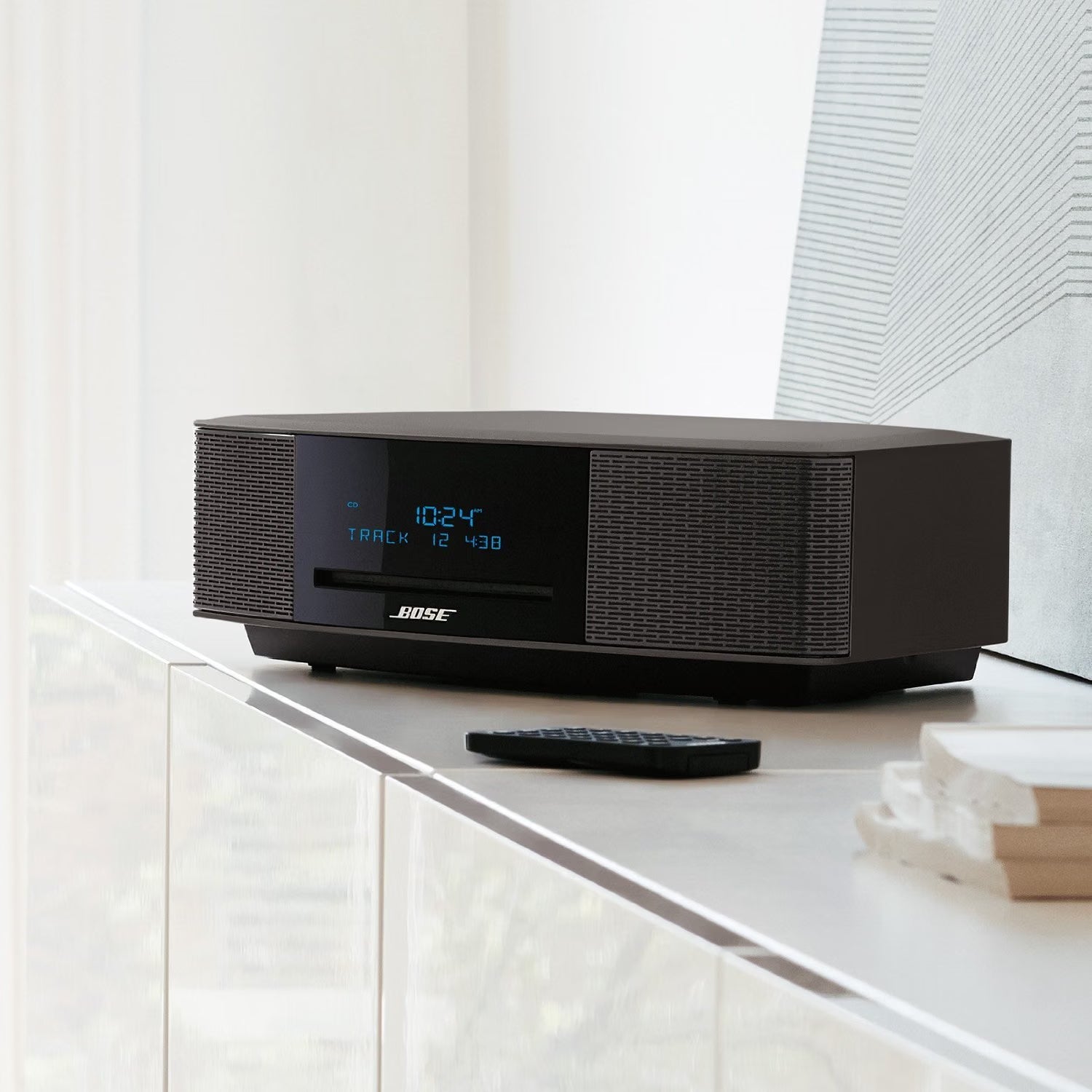 Bose Wave Music System IV 737251-1710 CD Player AM/FM Radio – Espresso Black, Used Very Good