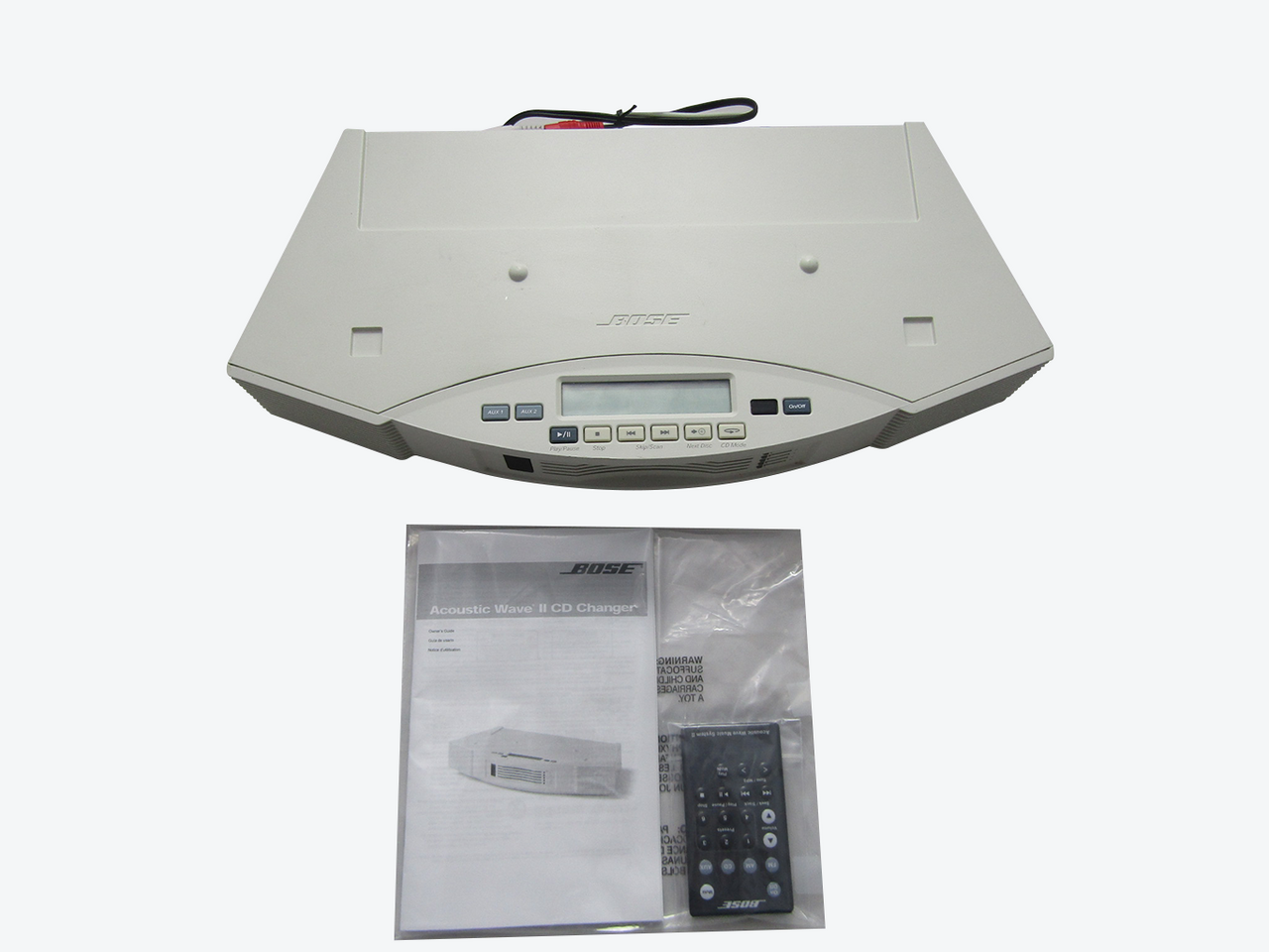 Bose Acoustic Wave System II 5-CD Changer - Platinum White VG