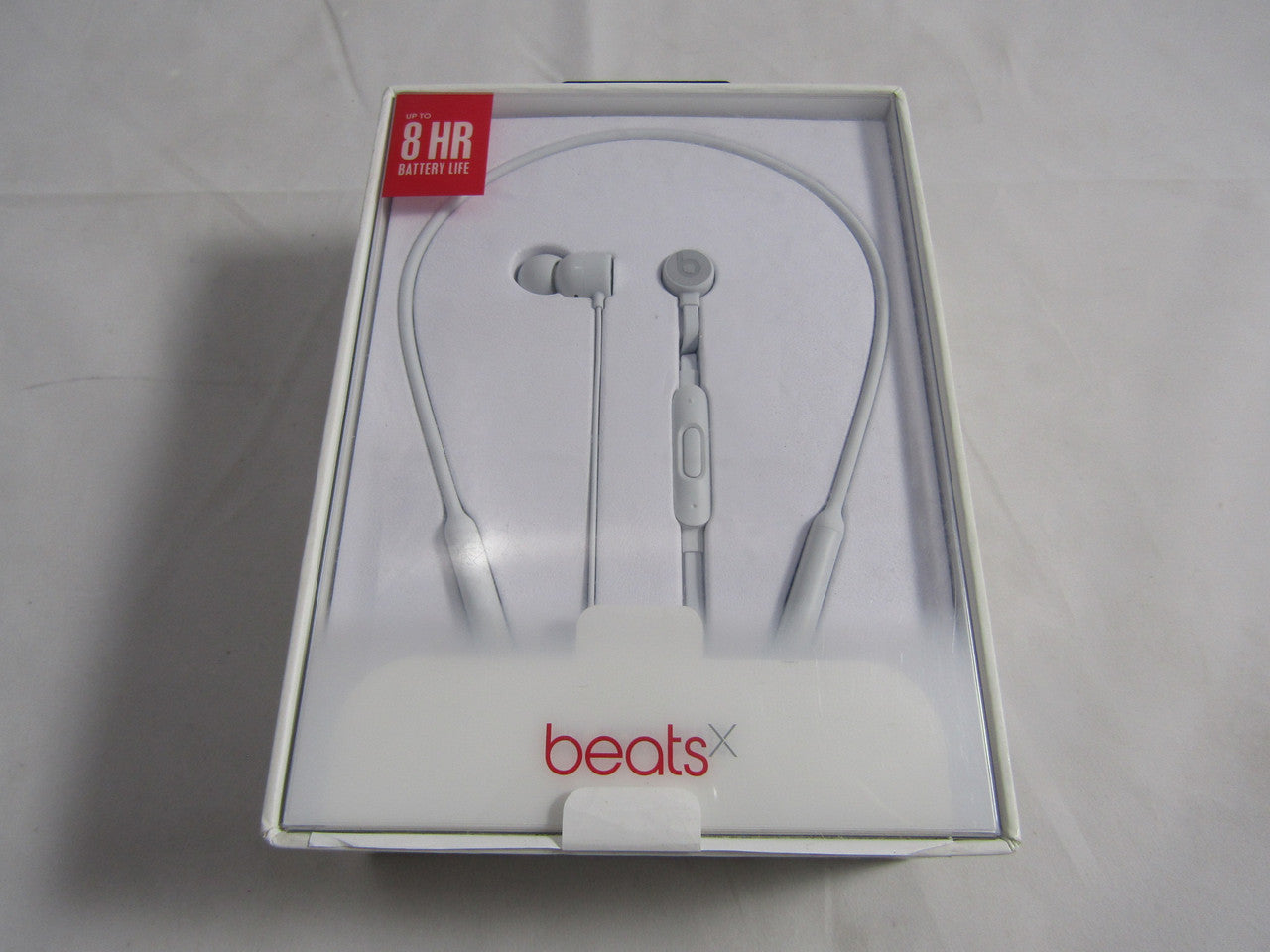 Beats by Dr. Dre - BeatsX Wireless Earphones - Matte Silver MR3J2LL/A LN