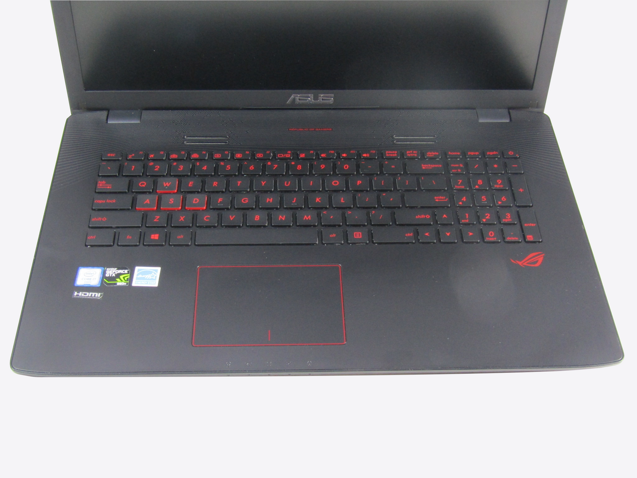 ASUS ROG GL752VW-DH74 17.3" Gaming Laptop Intel Core i7-6700HQ 2.6GHz 16GB DDR4 1TB HDD 128 GB SSD ROG Metallic VG