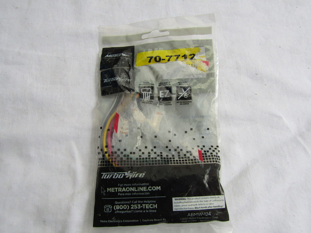 Metra 70-7712 Wiring Harness for 1995-Up Honda Passport Vehicles LN