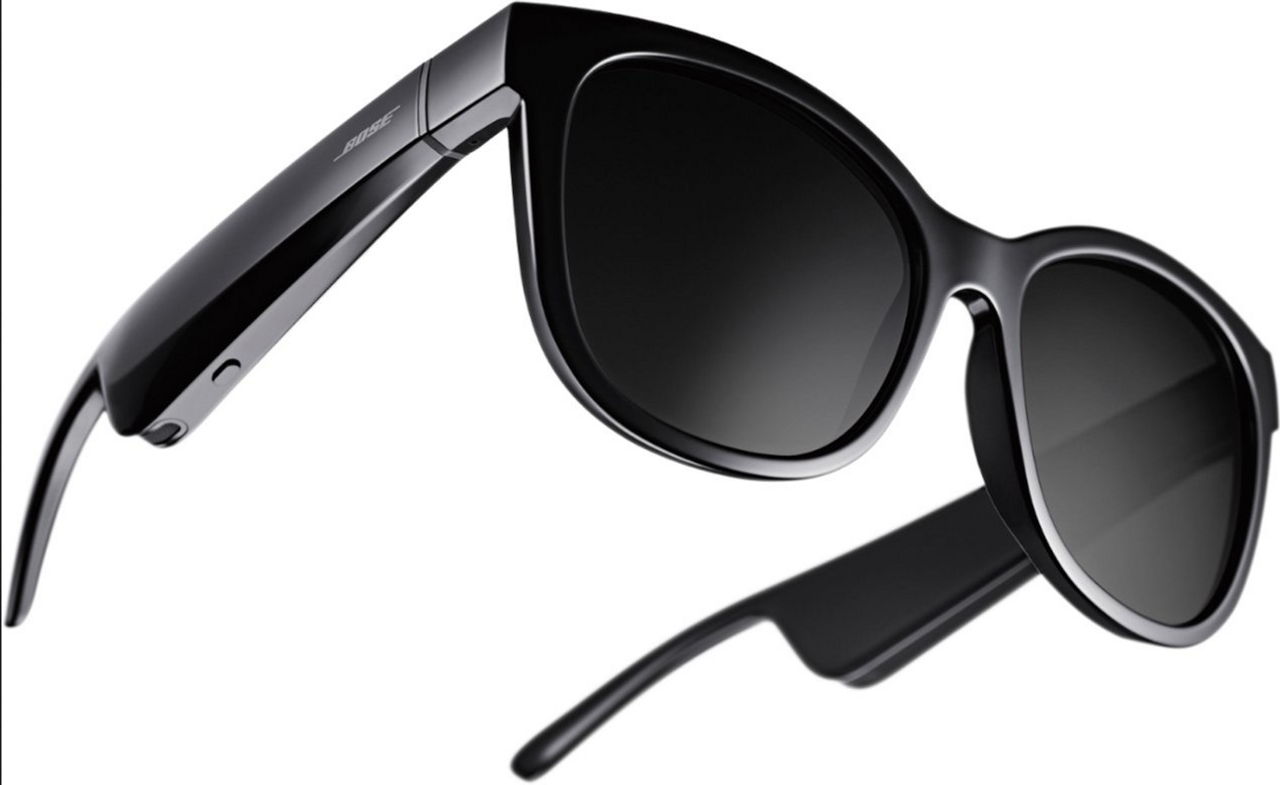 Bose Frames Soprano Smart Glasses Bluetooth Audio Sunglasses with Open Ear Headphones Cat-Eye Black LN