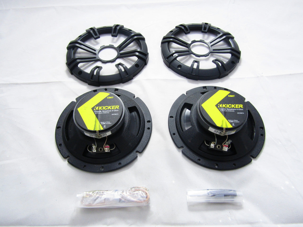 Kicker CS67 CS Series Coaxial Car Speakers VG
