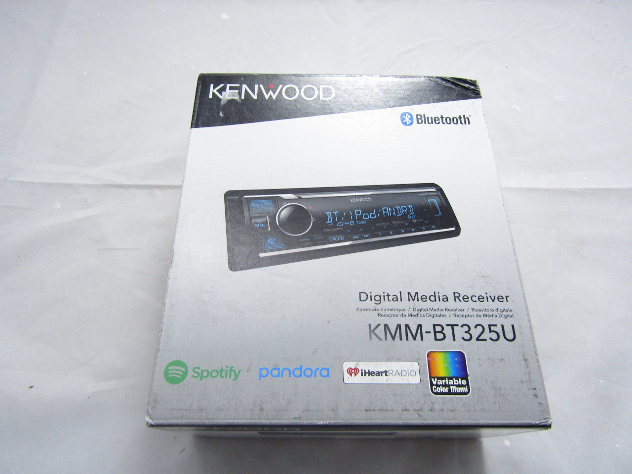 Kenwood  Digital Media Receiver with Bluetooth KMM-BT325U LN