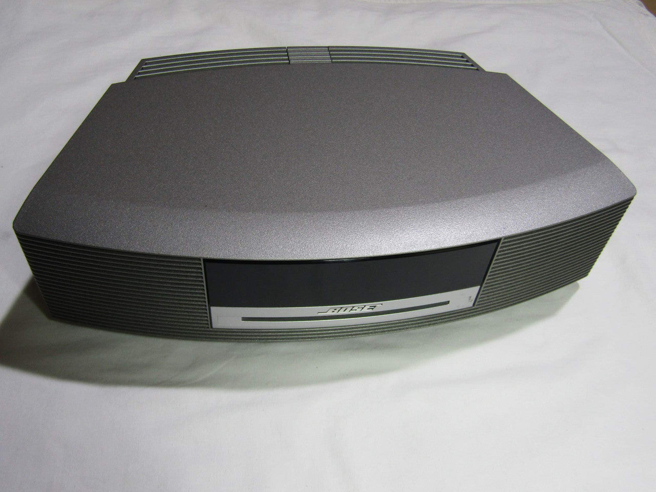 Bose Wave Music System III CD Radio and Bose Wave Multi-CD Changer Titanium Silver VG