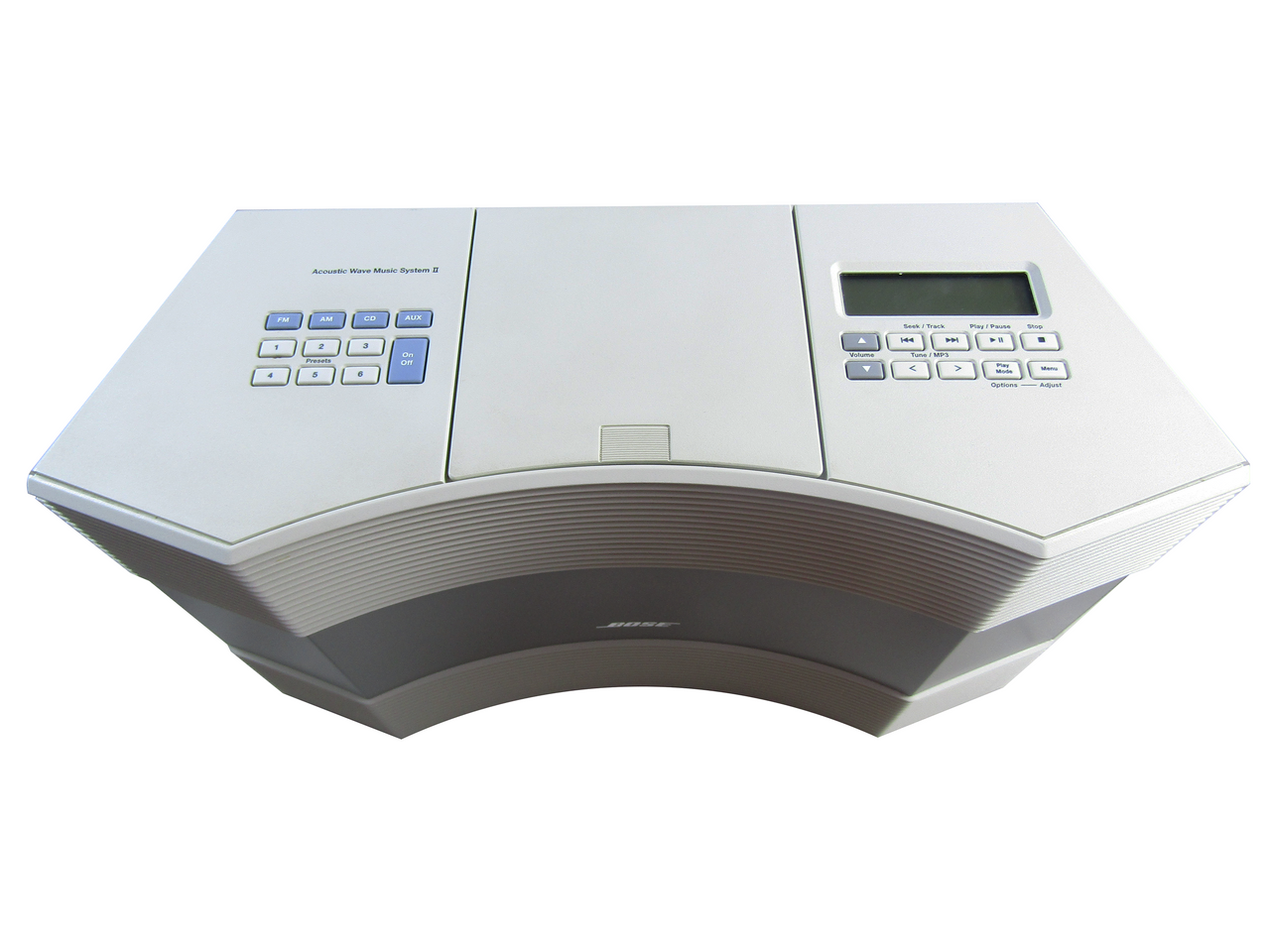 Bose Acoustic Wave music system II + Acoustic Wave system II 5-CD changer Platinum White VG