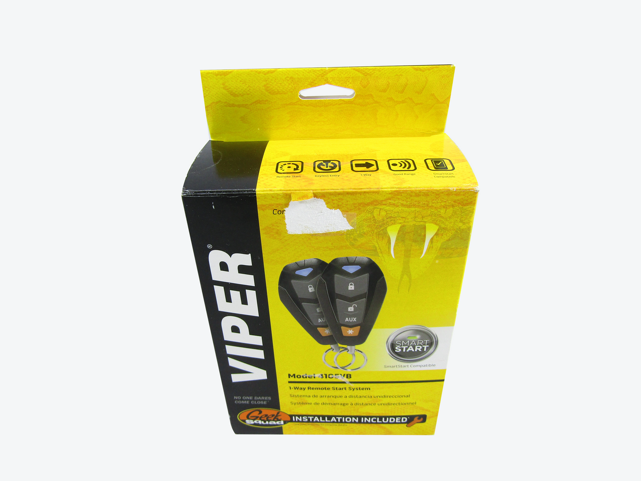 Viper 4105VB 1-Way 4-Button Remote Start System with Keyless Entry LN