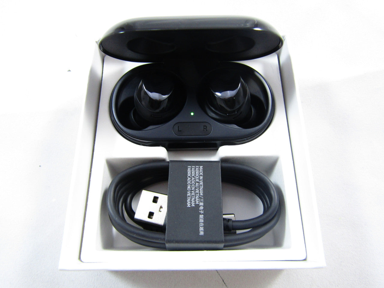 Samsung Galaxy Buds+ Plus, True Wireless Earbuds (Wireless Charging Case included), Black – US Version LN