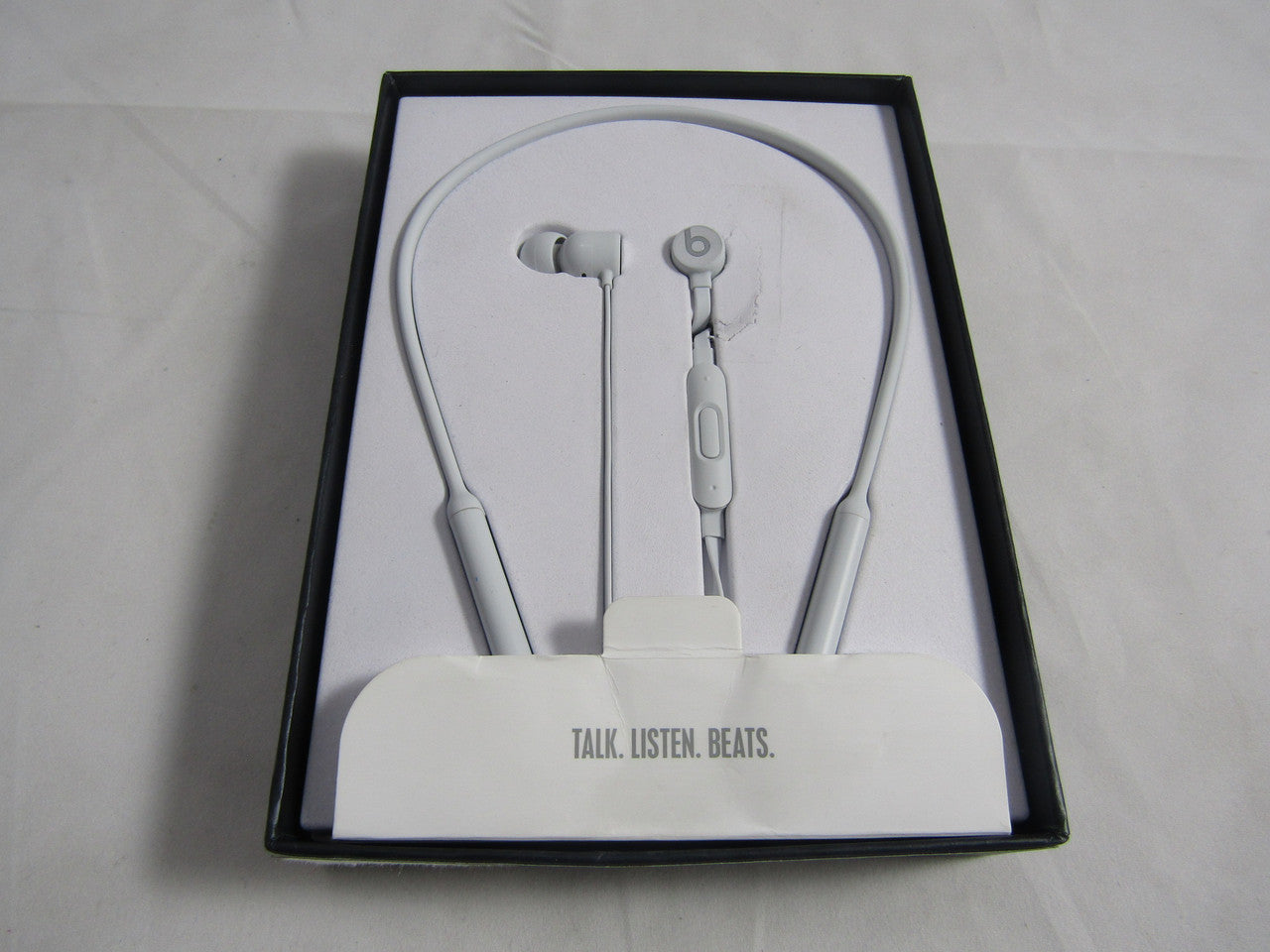 Beats by Dr. Dre - BeatsX Wireless Earphones - Satin Silver MTH62LL/A LN