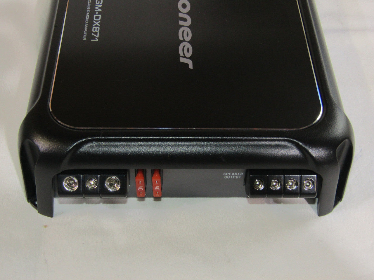 Pioneer GM-DX871 1600W Class D Mono Amplifier with Variable-Low Pass Filter Brushed Gunmetal VG
