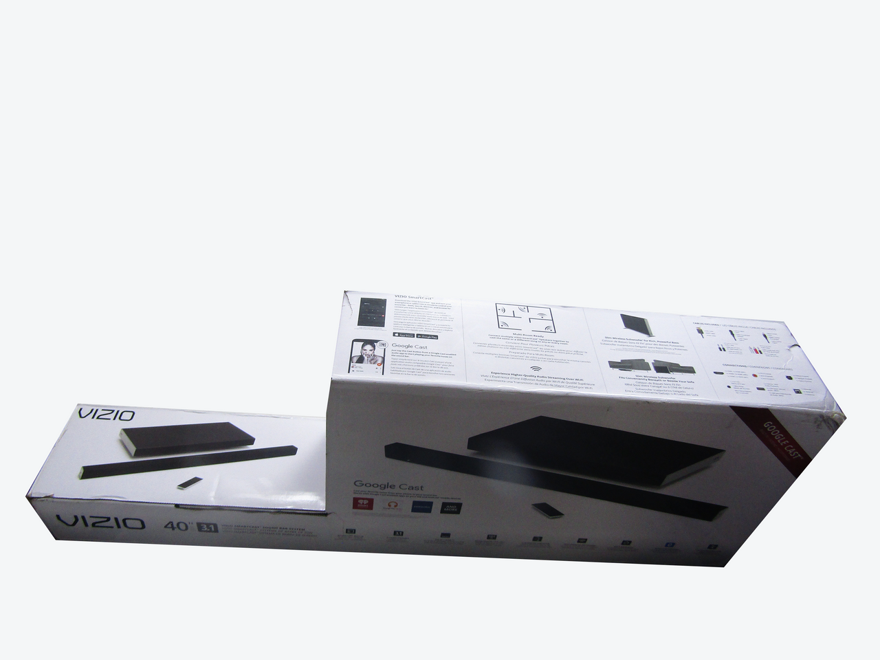 VIZIO SB4031-D5 40” Smartcast 40” 3.1 Slim Sound Bar System LN