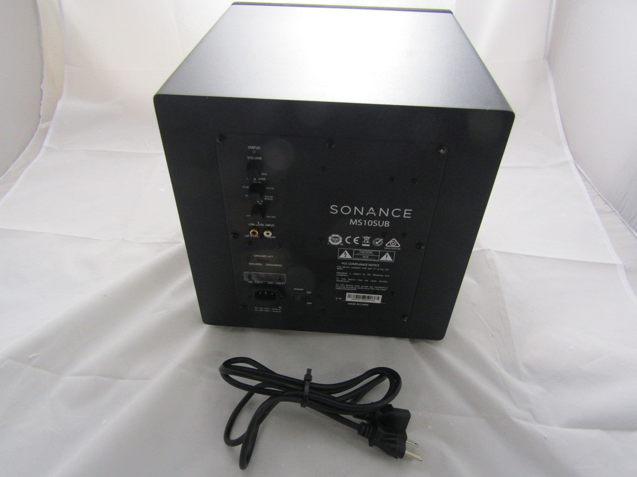 Sonance -MS10SUB Magnolia 10 275W Powered Subwoofer  Black LN
