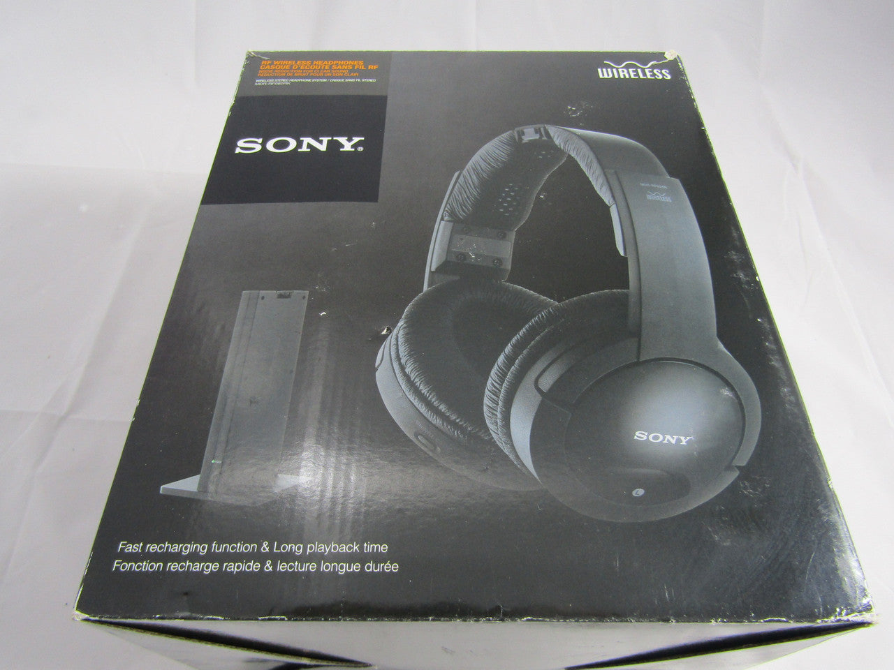 Sony MDRRF985RK Wireless RF Headphone, Black LN