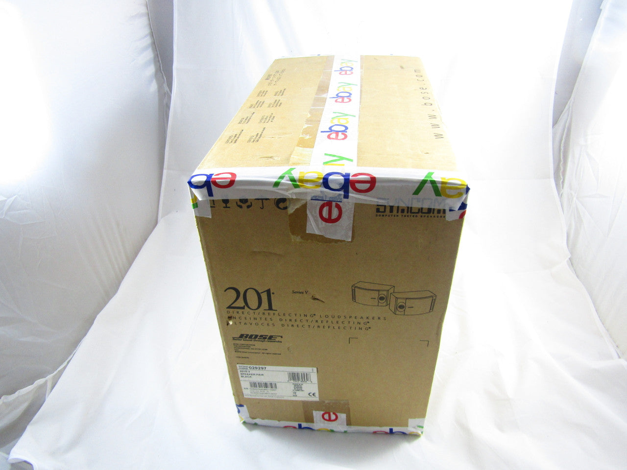 Bose 201A Series V Direct/Reflectinga Speaker System 2 In Box