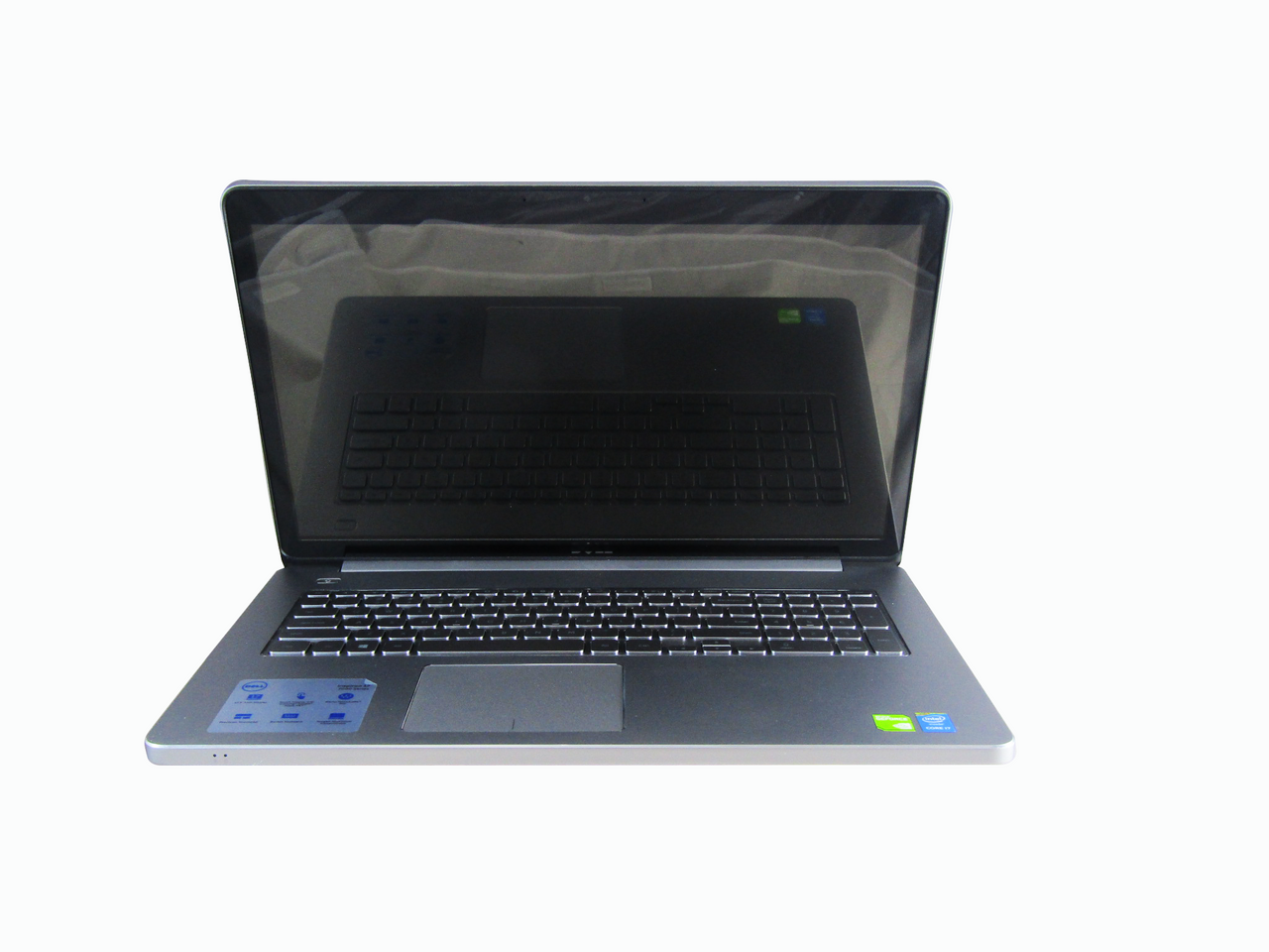 Dell Inspiron 17 i7746-6875SLV - 17.3" FHD Touchscreen Laptop PC - Intel i7 Broadwell / 16GB DDR3L / 1TB Hybrid HD + 8GB SSD / Windows 8.1 / Optical Drive / WiFi / Webcam / Bluetooth - Silver VG