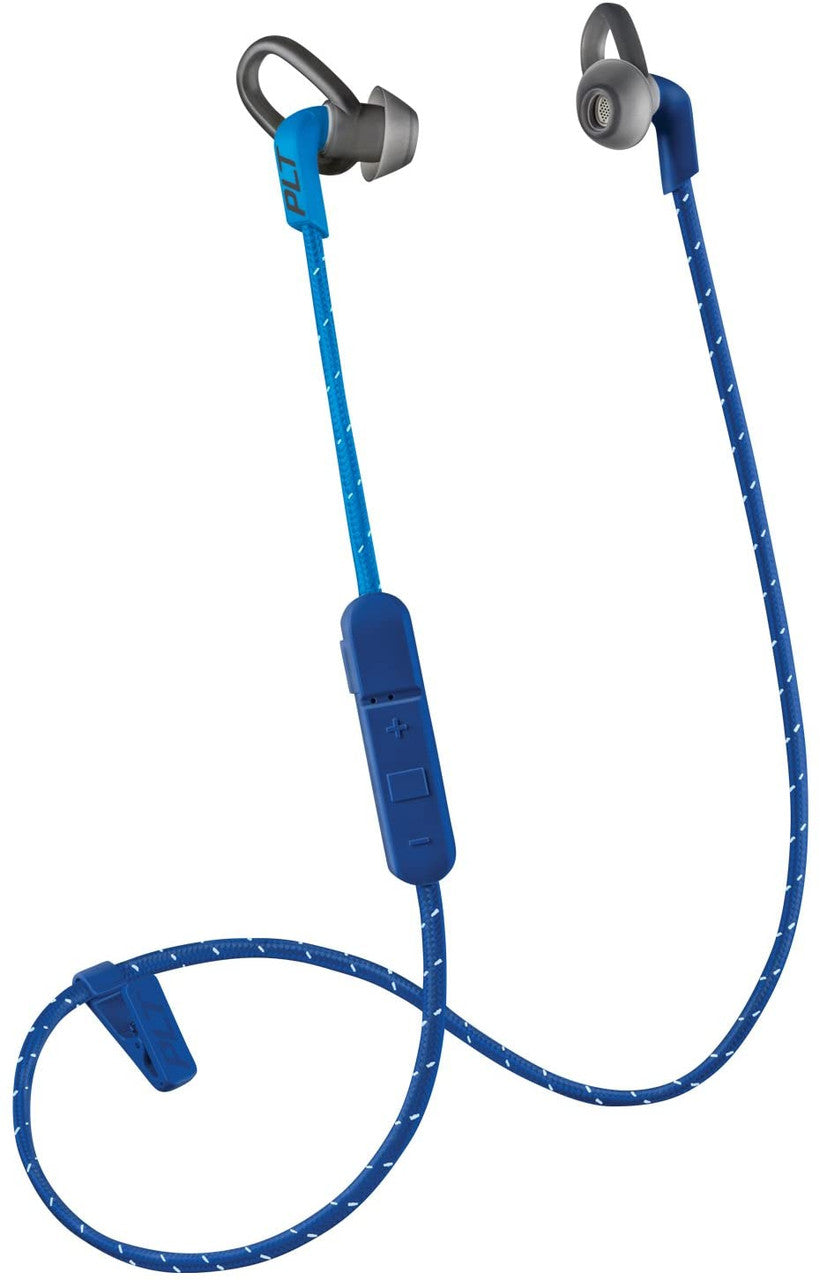 Plantronics BackBeat FIT 305 Sweatproof Sport Earbuds, Wireless Headphones, Dark Blue