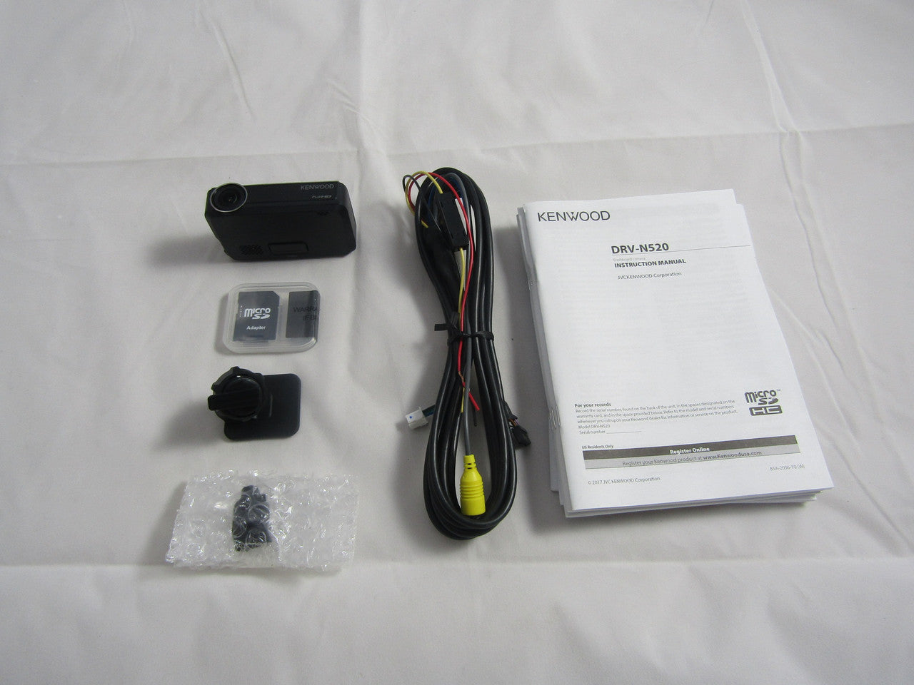 Kenwood DRV-N520 Drive Recorder Dash cam for use with select Kenwood Receivers LN