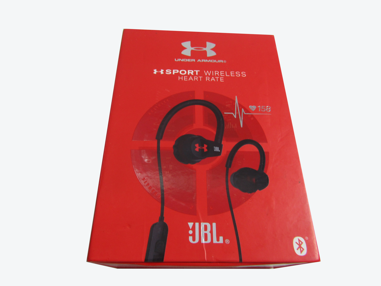 JBL UnderArmour Sport Wireless in-Ear Headphones with Heart Rate Monitor Black LN