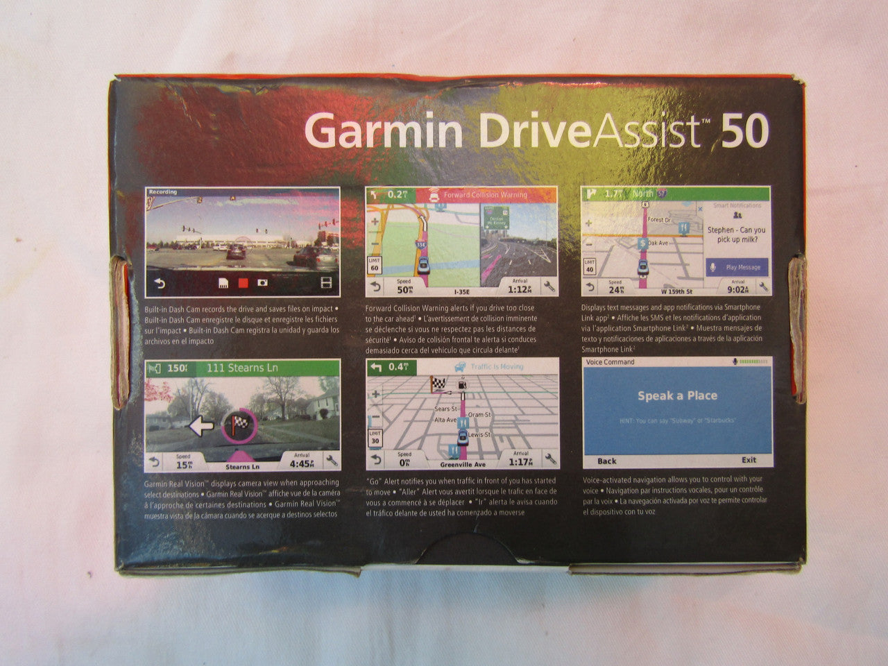 Garmin DriveAssist 50LMT 010-01541-01 5.0 Inch GPS Navigator System