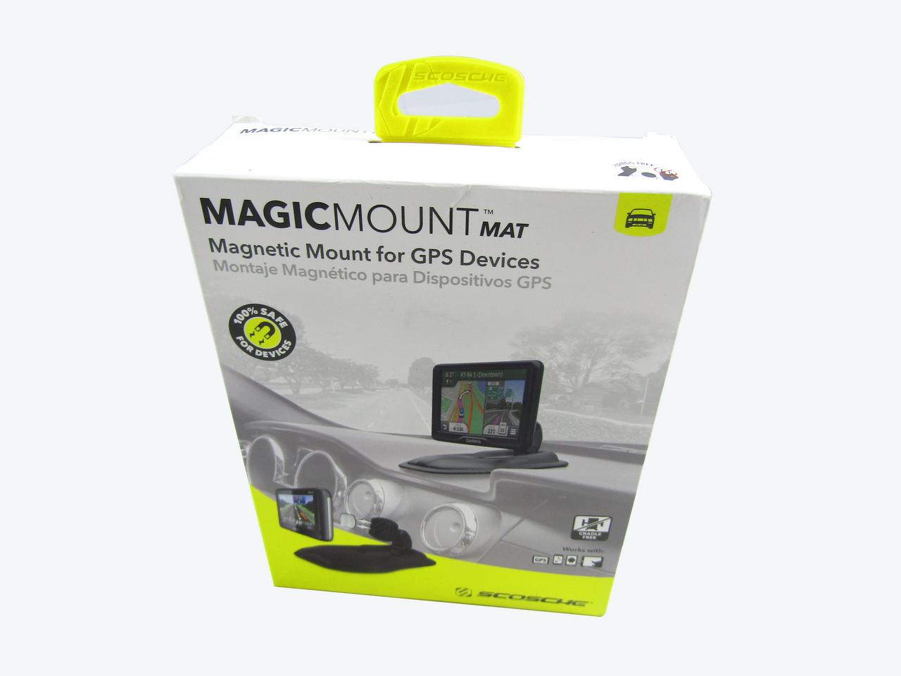 SCOSCHE MAGMAT MagicMount Mini Magnetic Mat Mount for Mobile Devices, DashMat