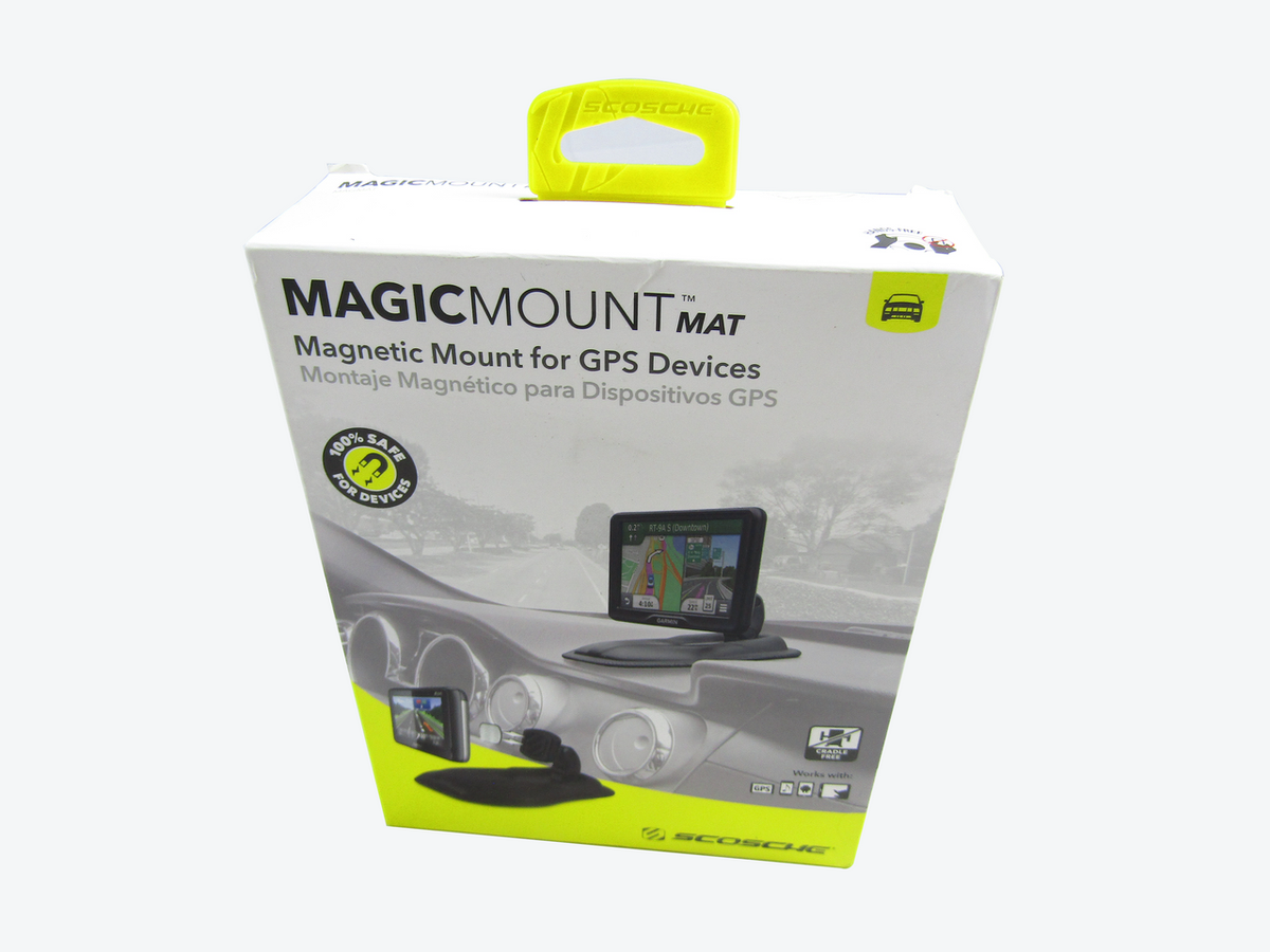 SCOSCHE MAGMAT MagicMount Mini Magnetic Mat Mount for Mobile Devices, DashMat