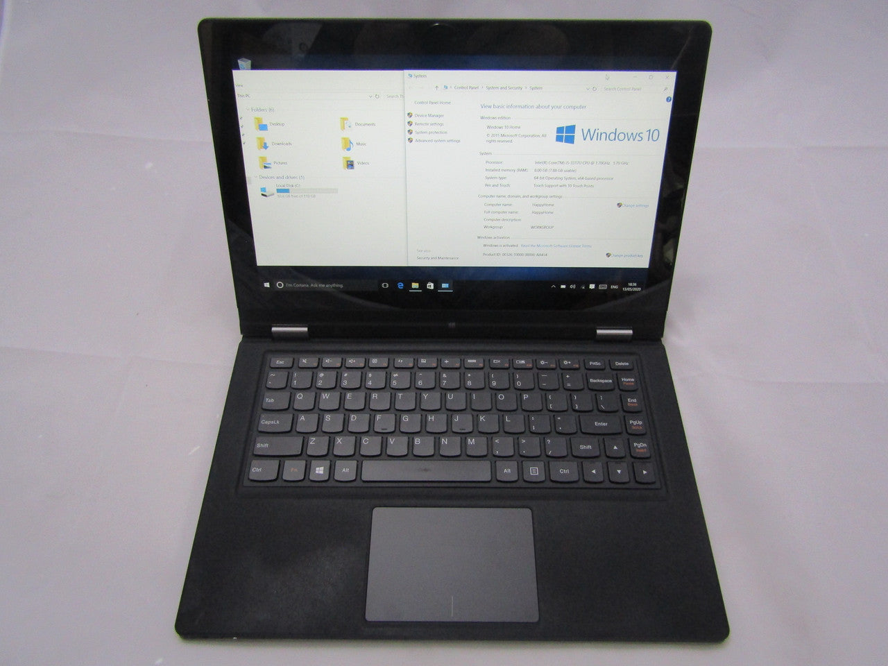 Lenovo IdeaPad Yoga 13 13.3-Inch Convertible 2 in 1 Touchscreen Ultrabook VG