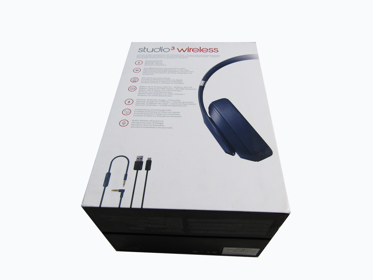 Beats Studio3 Wireless Over-Ear Headphones - Blue LN