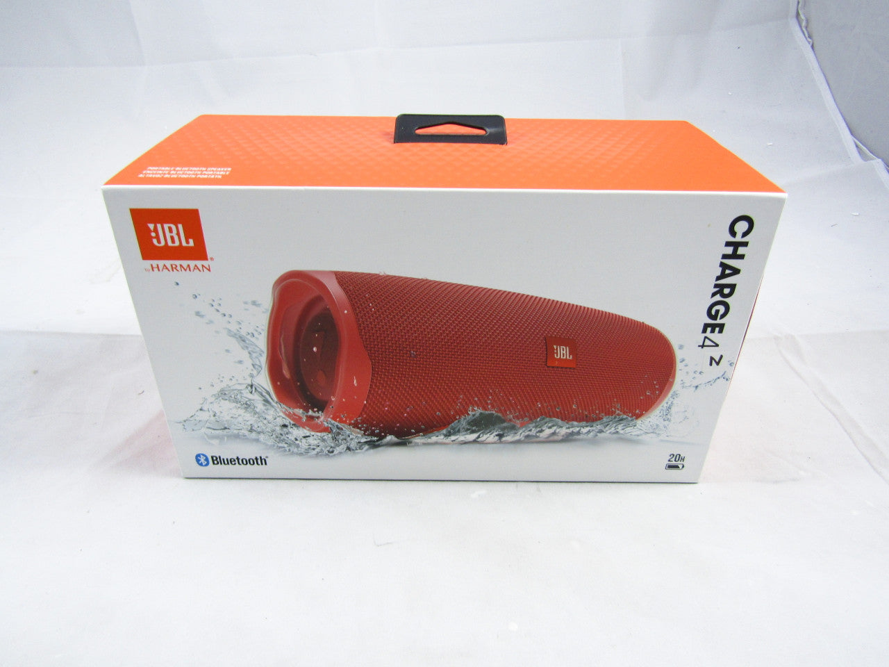 JBL Charge 4 Waterproof Portable Bluetooth Speaker with 20 Hour Battery - Red