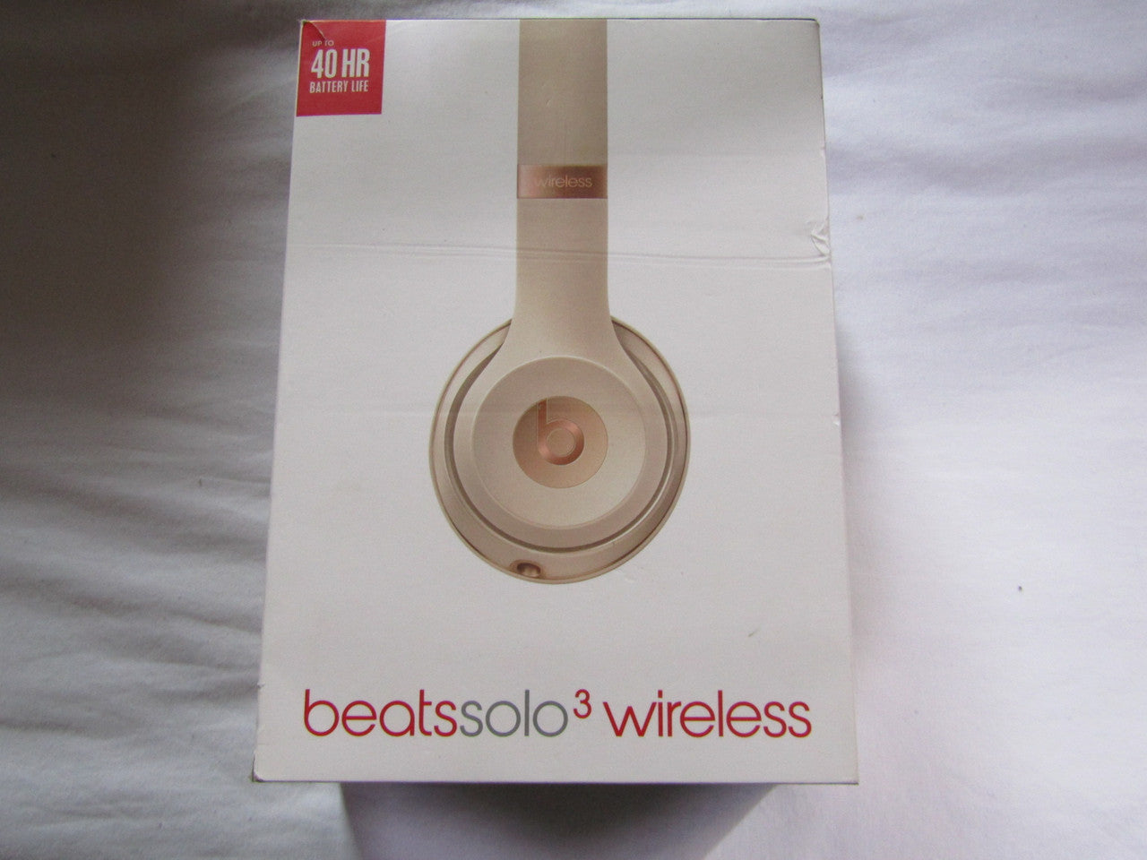Beats Solo3 Wireless On-Ear Headphones - Matte Gold LN
