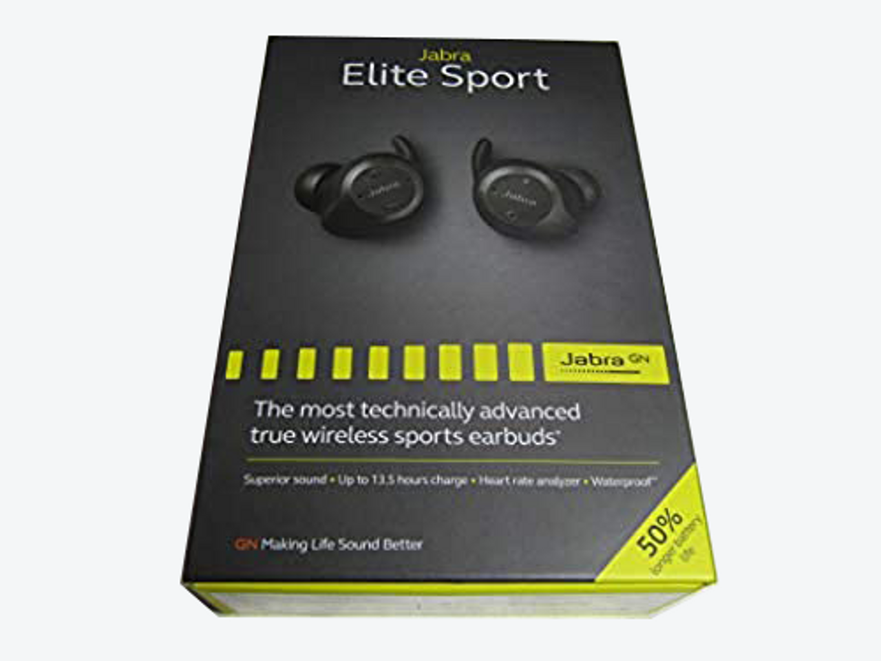 Jabra 100-98600000-02 Elite Sport - 3.5 Hour Black LN