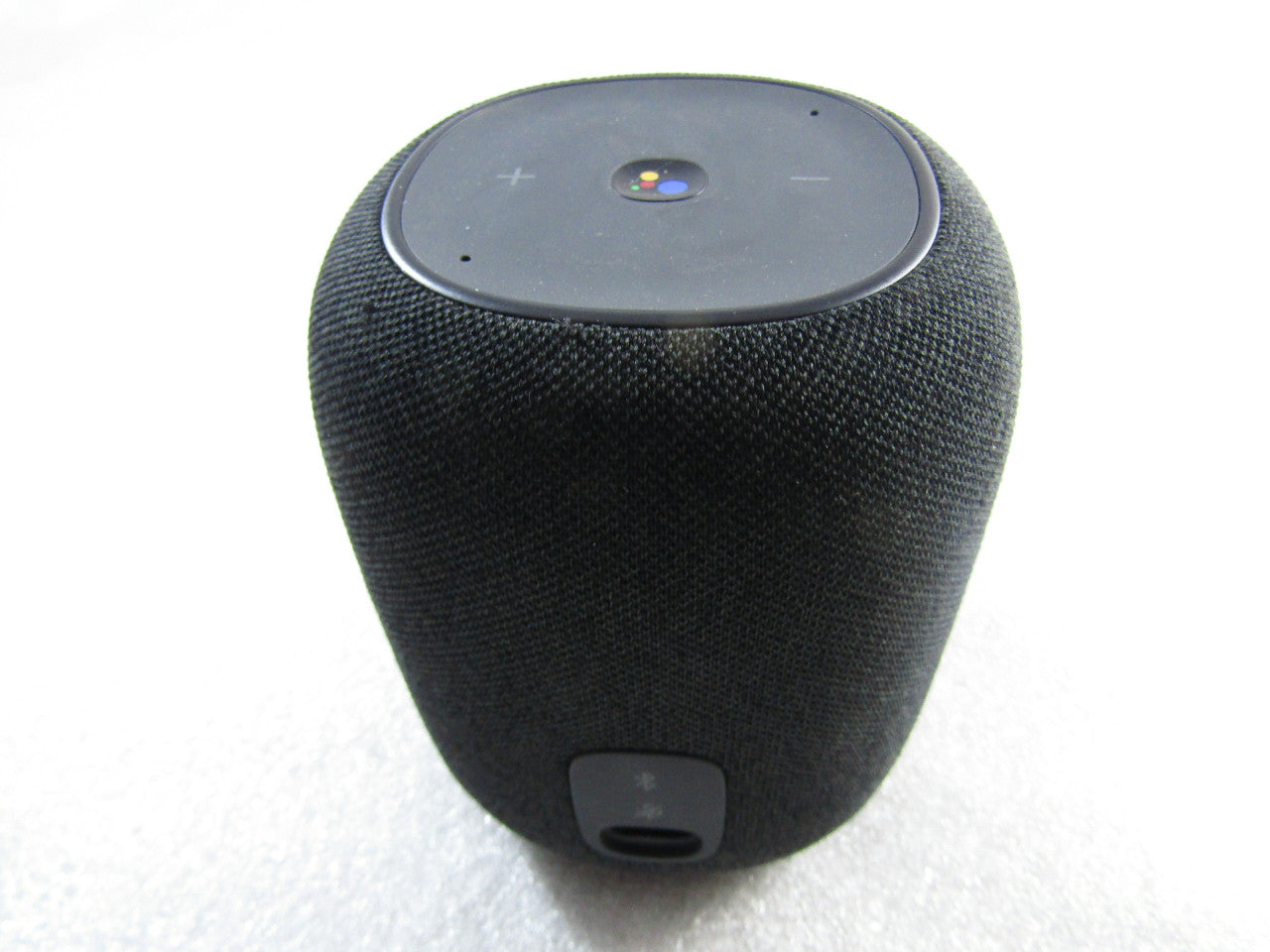 JBL - Link Music Smart Wi-Fi and Bluetooth Speaker with Google Assistant - Black VG