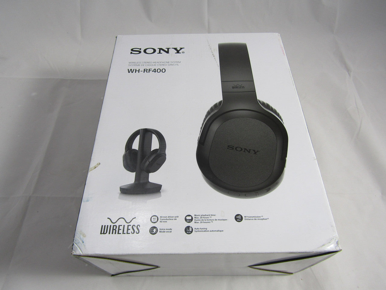 Sony WHRF400 Wireless Home Theater Headphones for Watching TV
