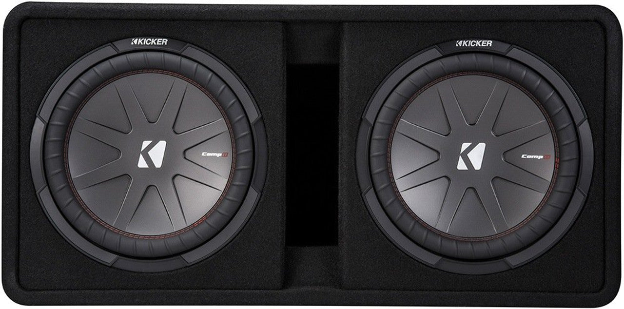 Kicker Dual 43DCWR122 12-Inch 2000W Loaded Subwoofer Enclosure