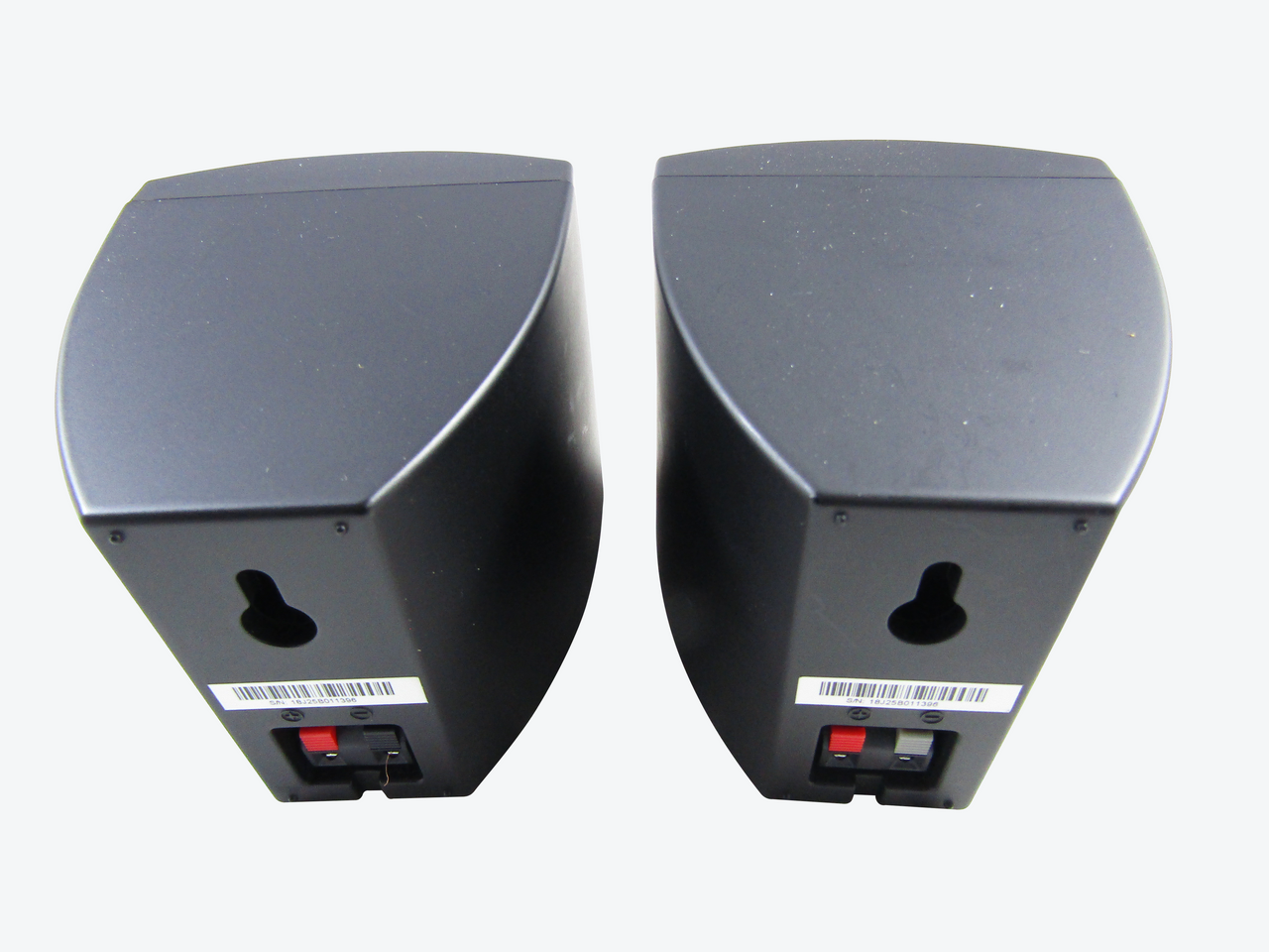 Insignia - Universal Rear Speakers (Pair) - Black Model: NS-HURSK18AC