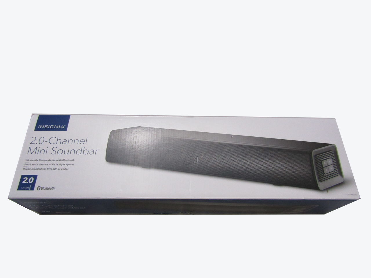 Insignia NS-HMSB20 2.0 Channel Mini Soundbar LN