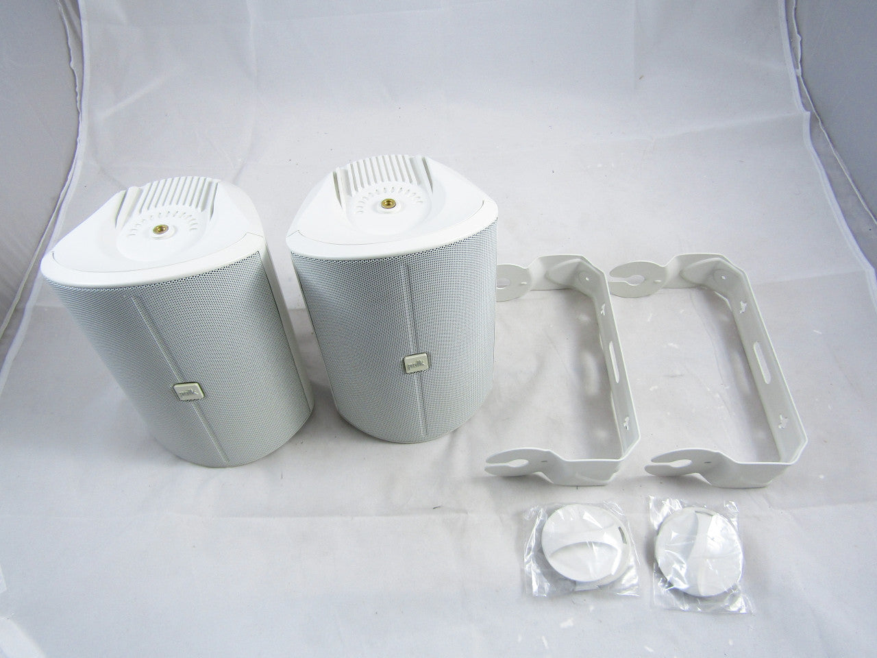 Polk Audio - Patio 200 5" 2-Way Indoor/Outdoor Loudspeakers (Pair) - White VG