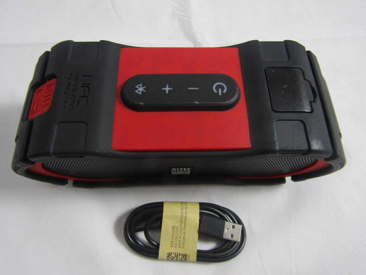 Altec Lansing Boom Jacket II IMW579 Portable Rugged Rechargeable Wireless Bluetooth Speaker VG