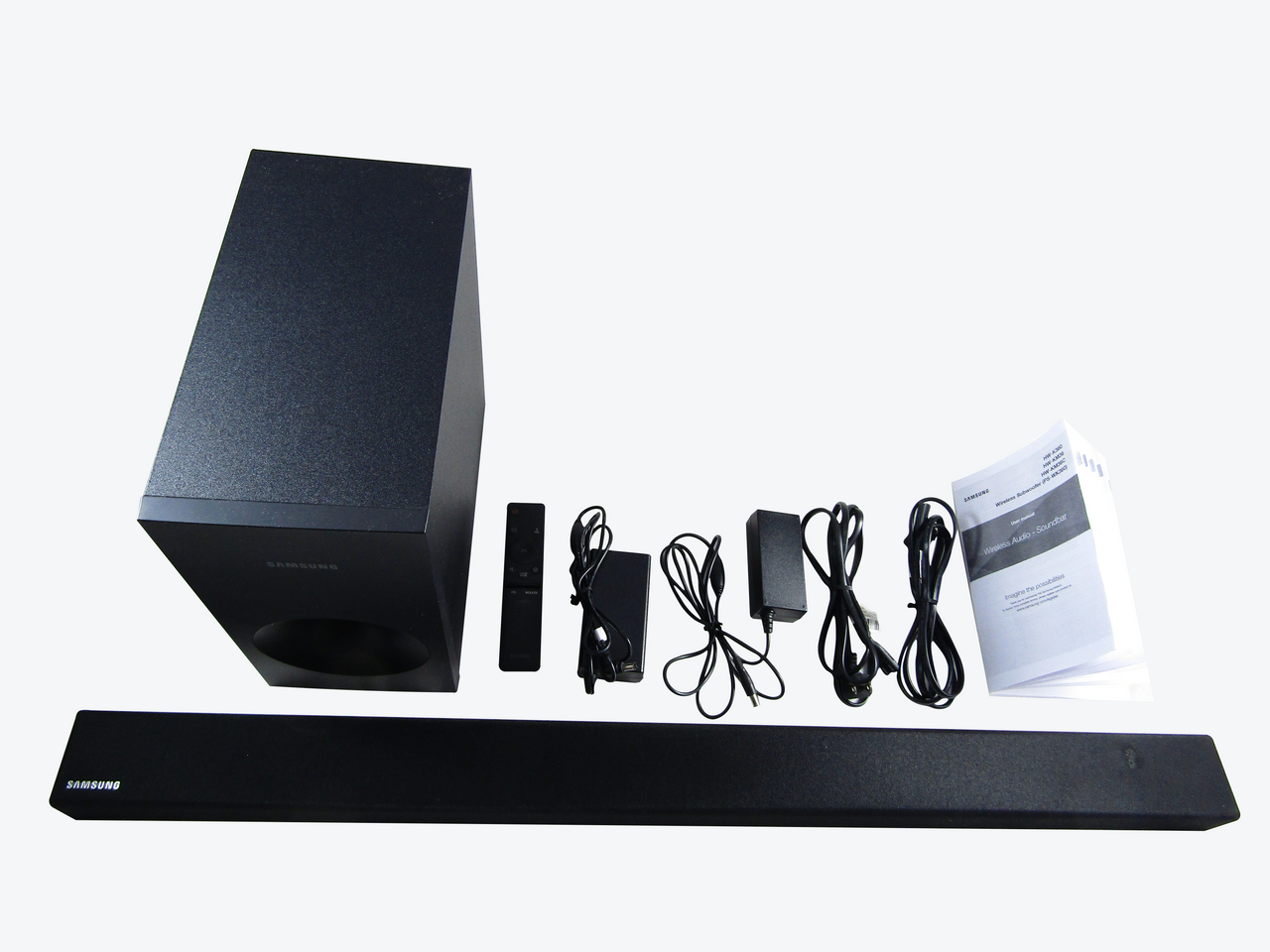 Samsung HW-K360 2.1 Channel 130 Watt Audio Soundbar Wireless  Subwoofer VG
