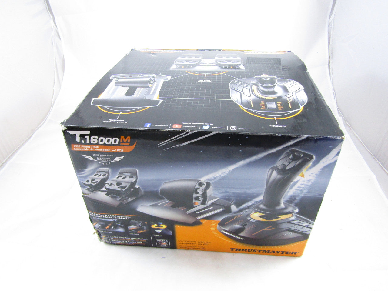 Thrustmaster - T.16000M FCS Flight Pack - Black LN