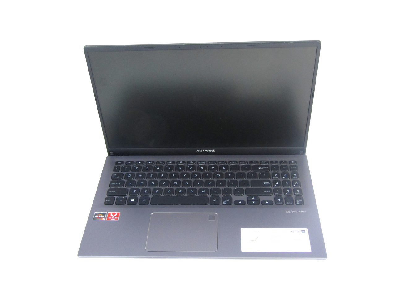 ASUS VivoBook 15 15.6" Laptop AMD Ryzen 3 3200U 3.5GHz 8GB DDR4 RAM 256GB SSD F512DA-RS36 Windows 10 VG